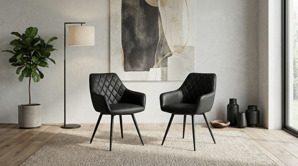 Zeus Dining Chair Black (Set of 2) - image 11