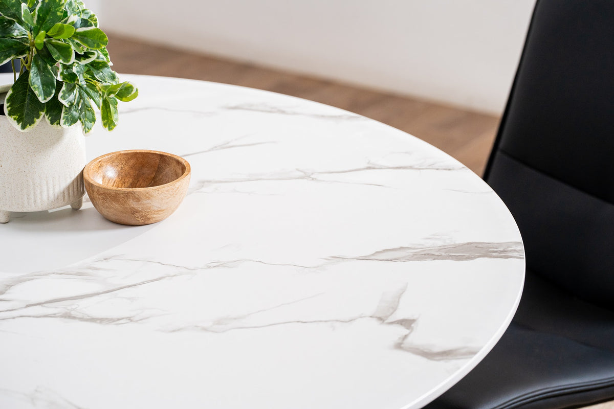 Villa Dining Table White Marble - image 23