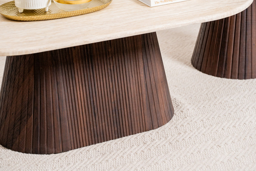 Crete Coffee Table Travertine - image 3