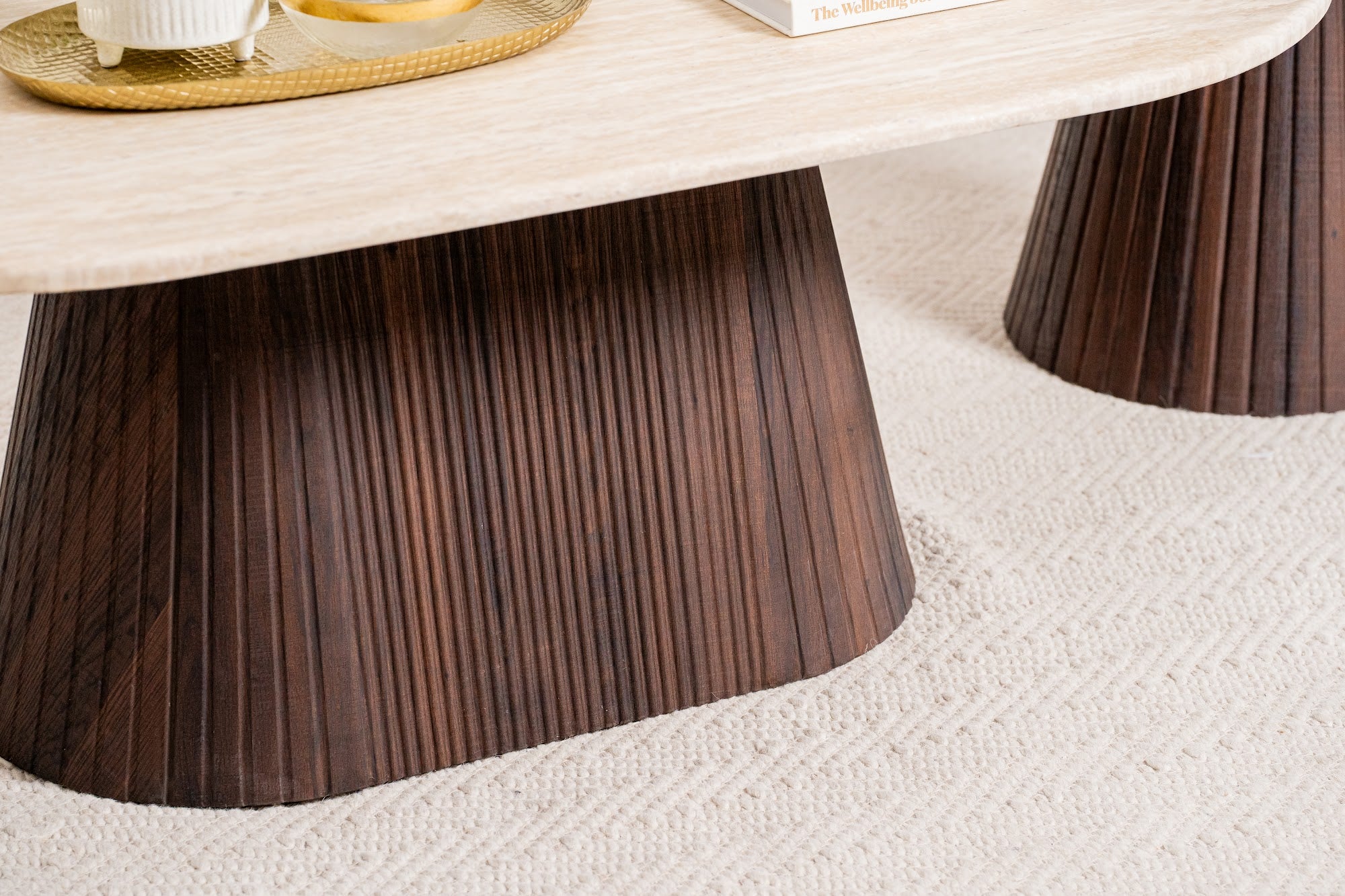 Crete Coffee Table Travertine - image 3
