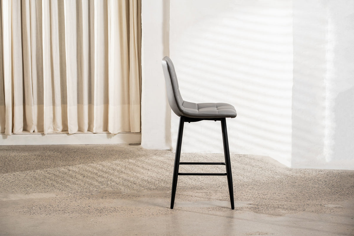 Macy Bar Stool Grey (Set of 2) - image 8
