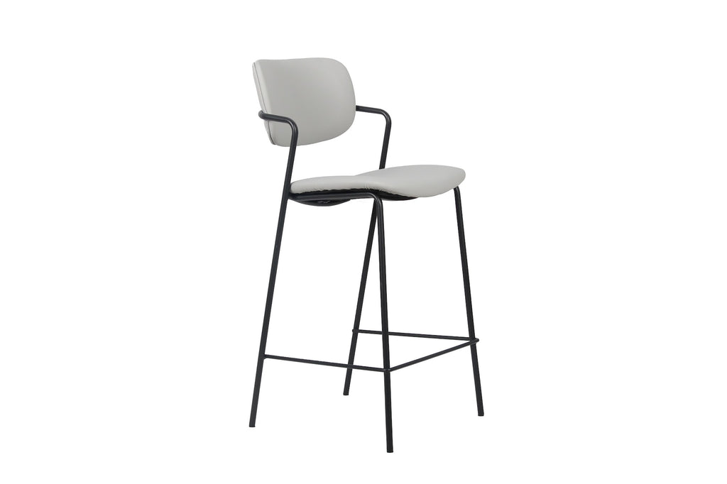 Lucia Bar Stool Ice Grey (Set of 2) - image 2