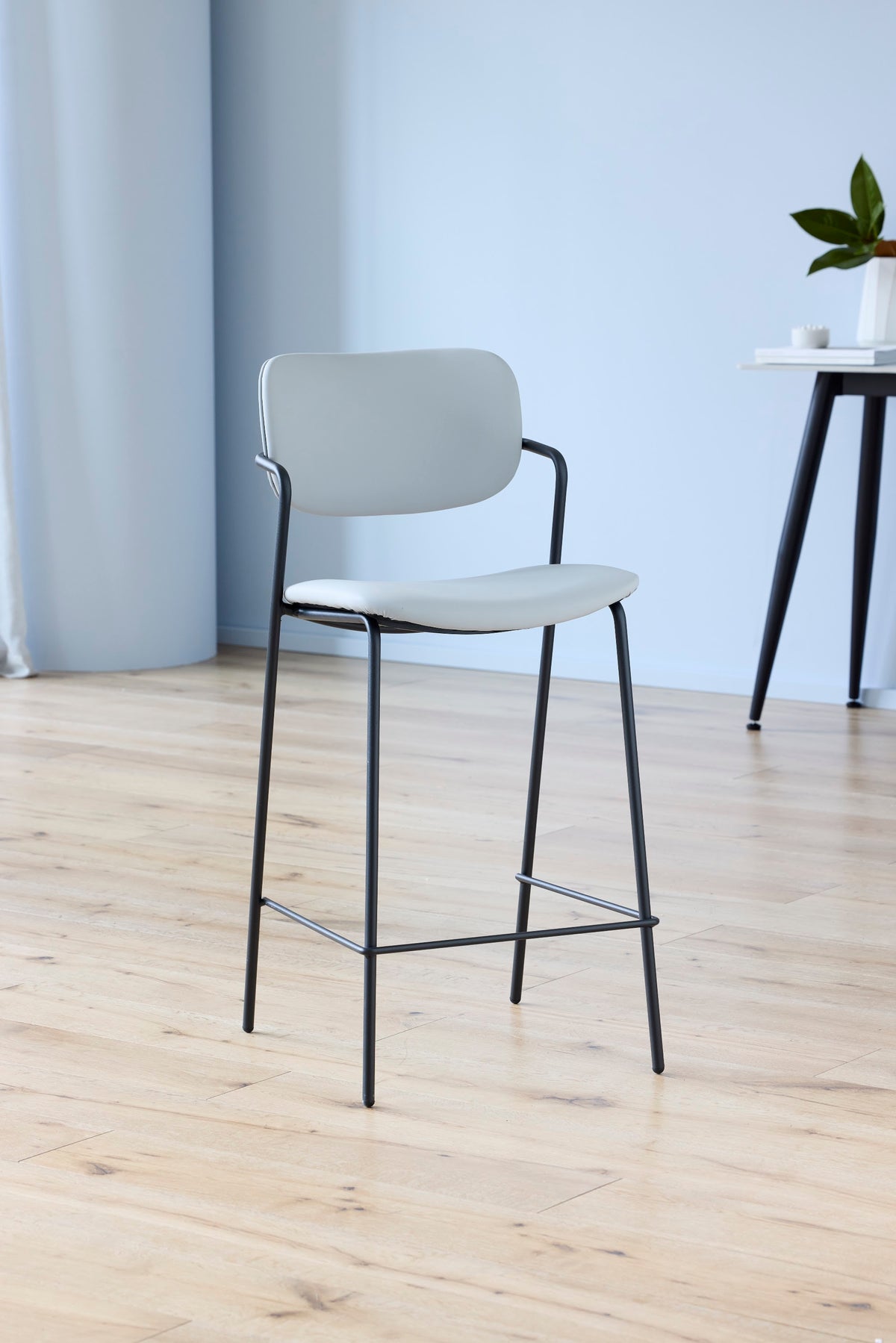 Lucia Bar Stool Ice Grey (Set of 2) - image 6