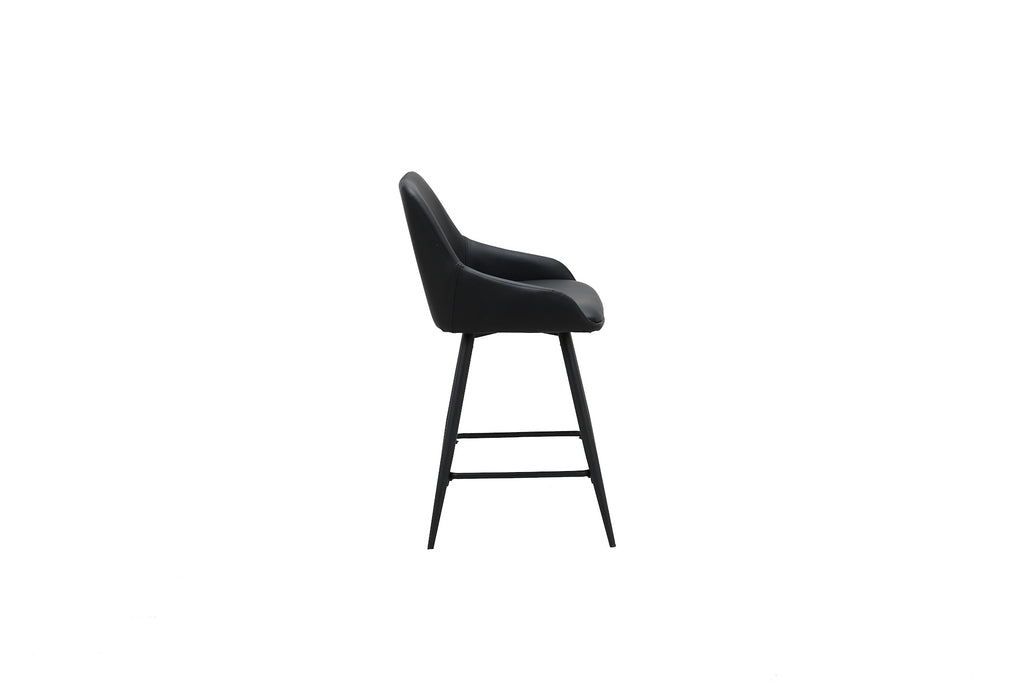 Ashton Bar Stool Black (Set of 2)