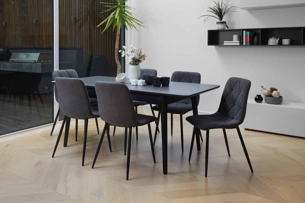 Nikita Extension Dining Table Bulgarian Grey - image 11
