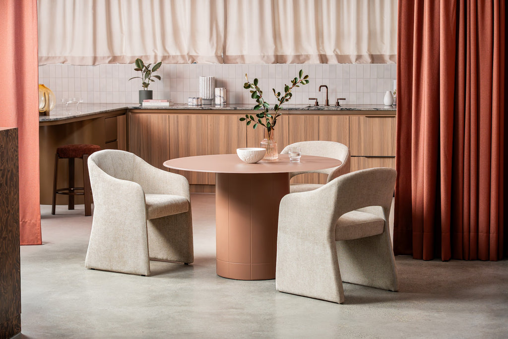 Rimini Dining Table Matte Chestnut - image 7