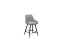Ashton Bar Stool Silver Grey (Set of 2)