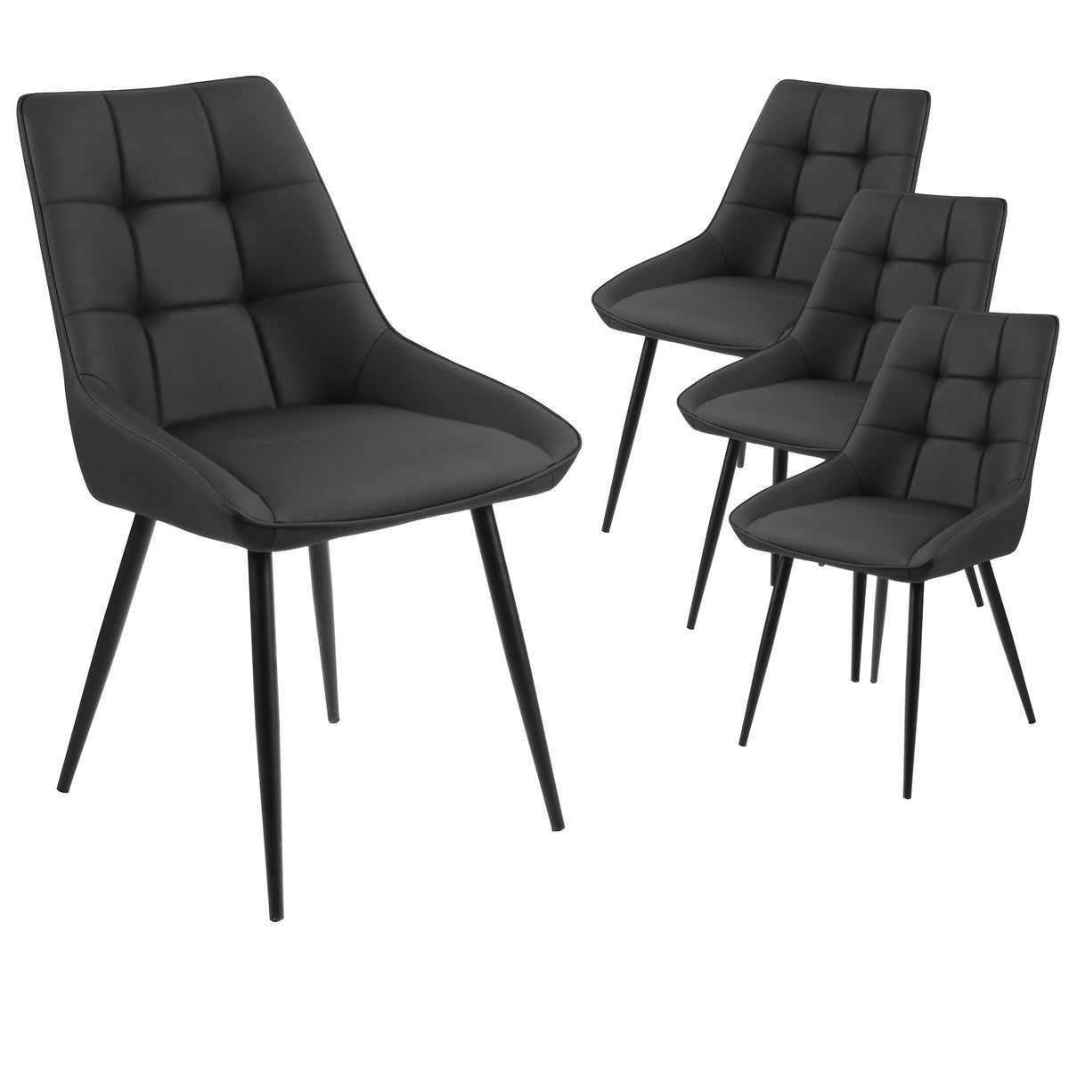 Ruben Dining Chair Black (Set of 2) - image 11