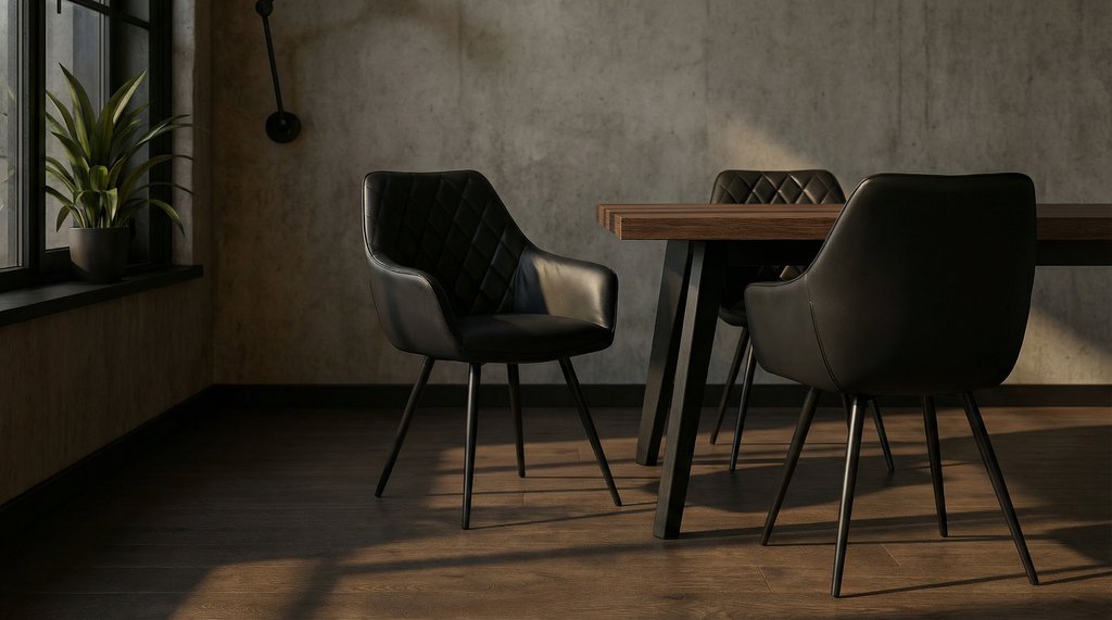 Zeus Dining Chair Black (Set of 2) - image 9