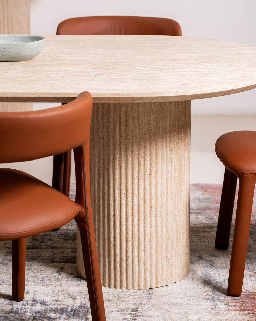Milos Dining Table Limestone - image 3