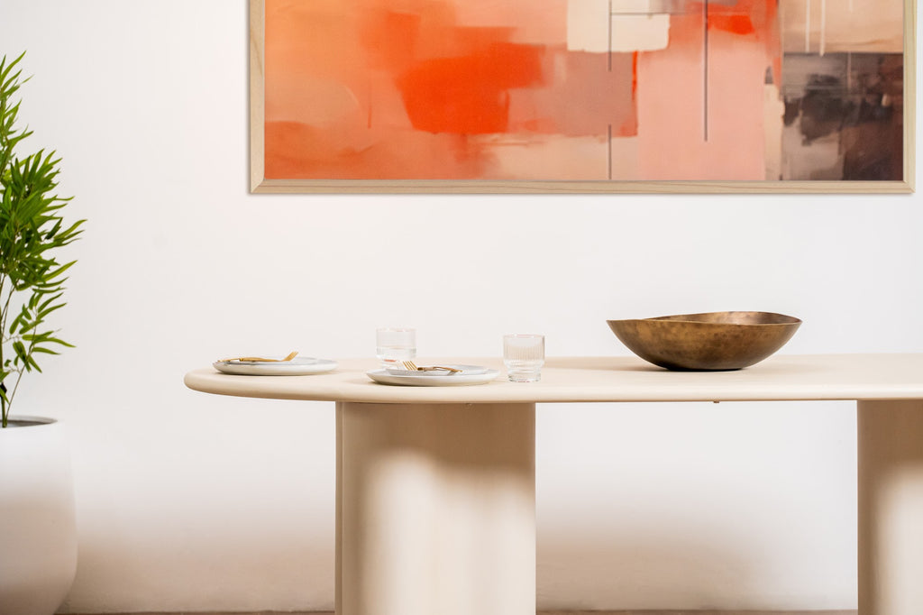 Coastal Dining Table Pebble - image 15