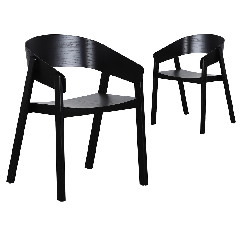 Hendriks Dining Chair Black (Set of 2) - image 11