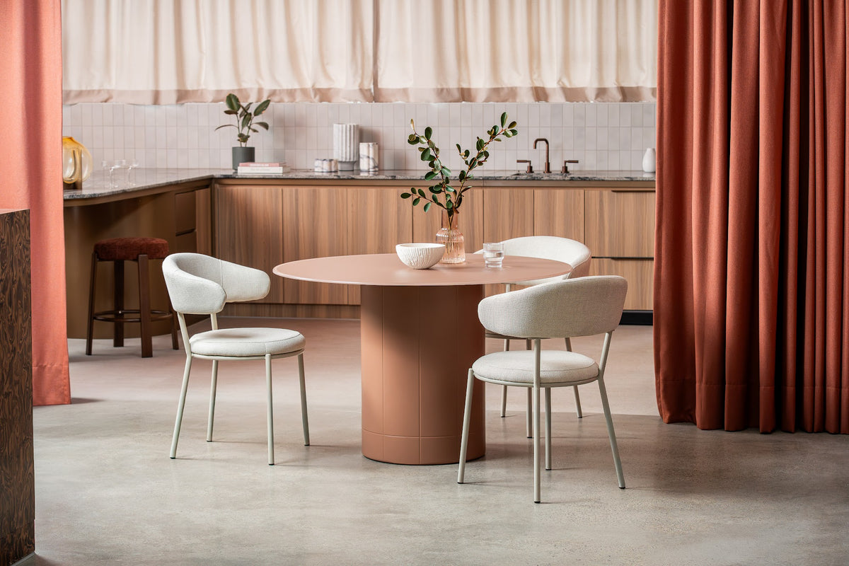Rimini Dining Table Matte Chestnut - image 14