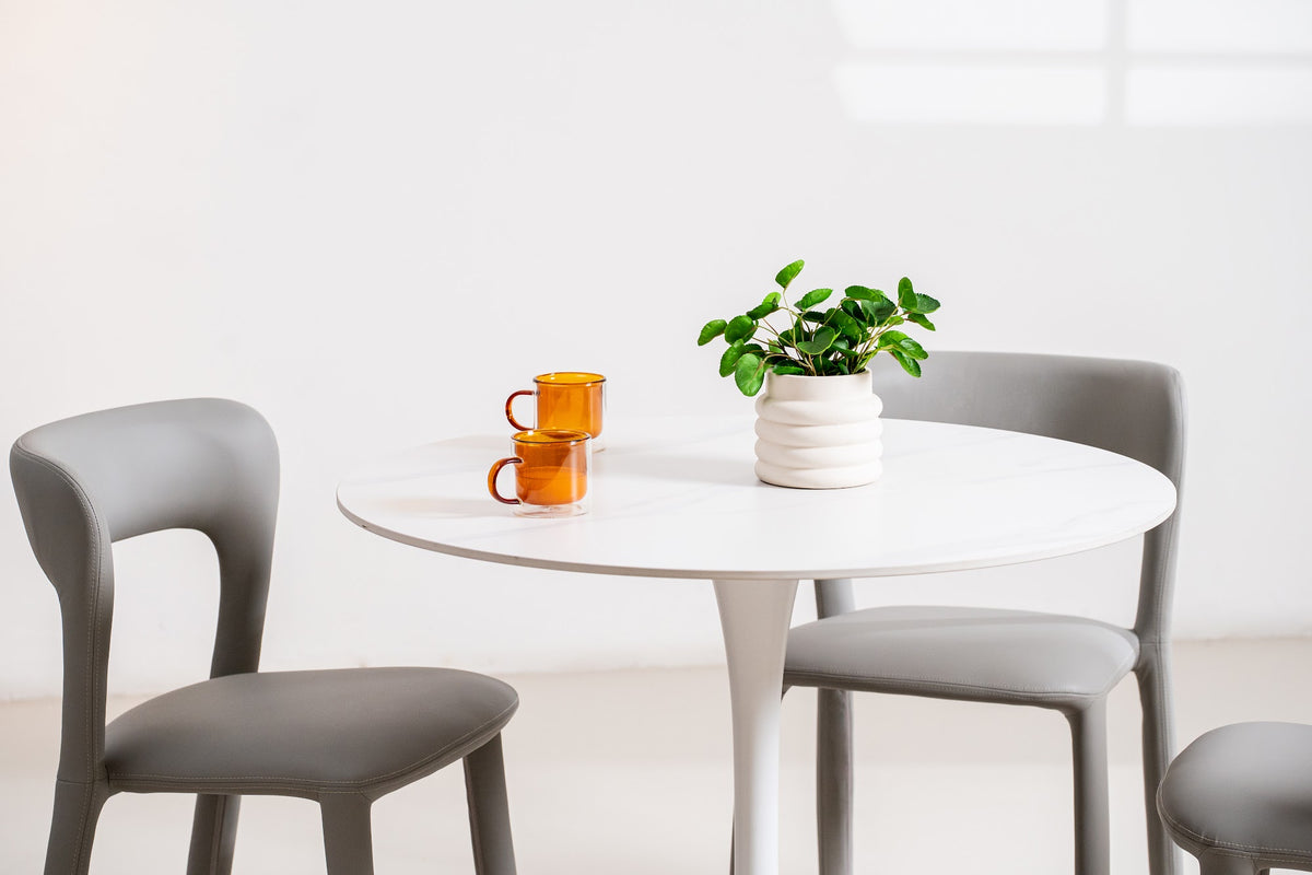 Scandi Medium Dining Table Snow White - image 6