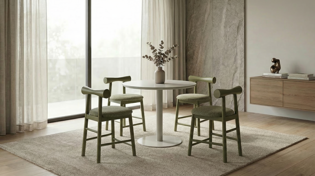 Positano Dining Table Matte Tofu - image 20