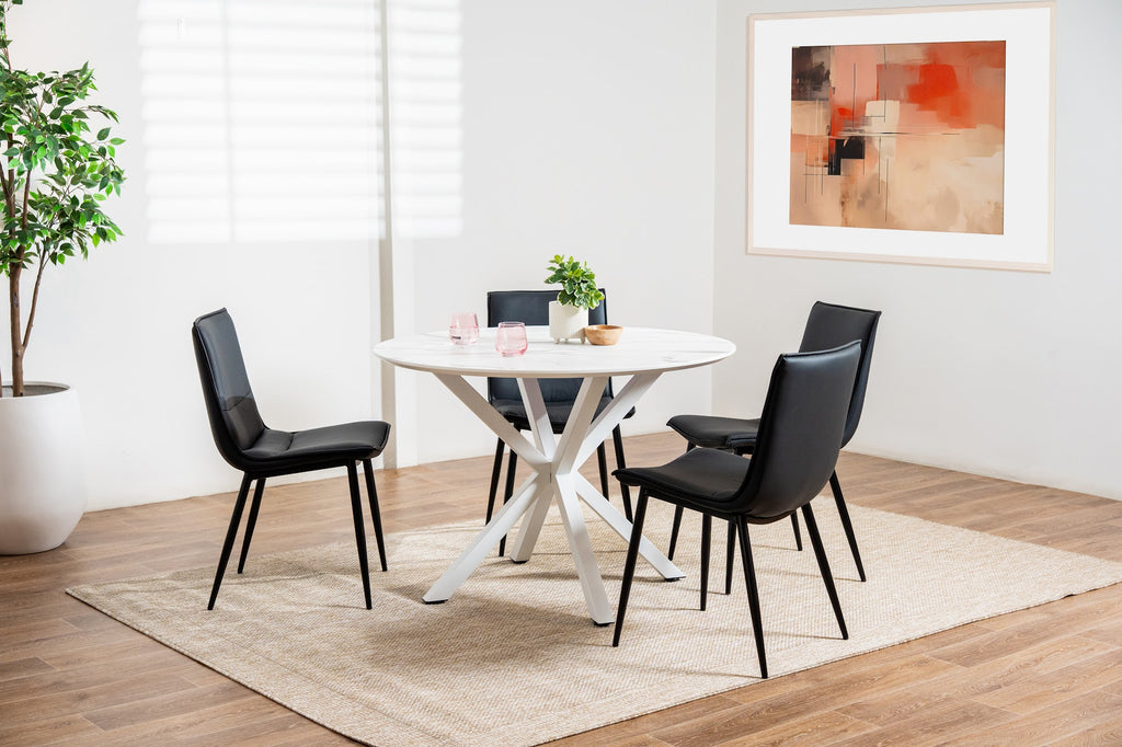 Villa Dining Table White Marble - image 16