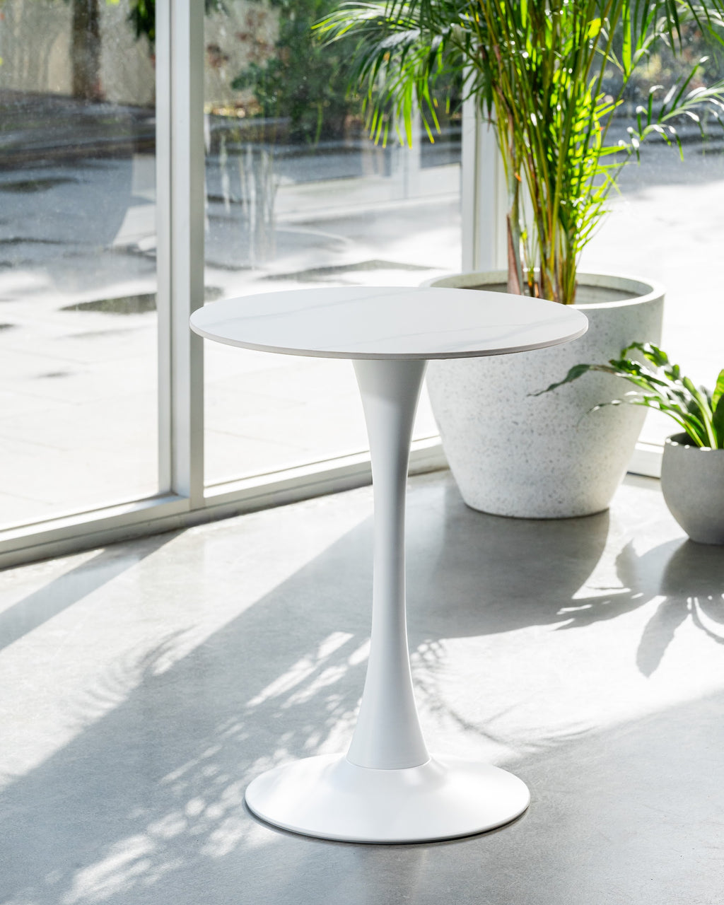 Scandi Small Dining Table Snow White - image 7