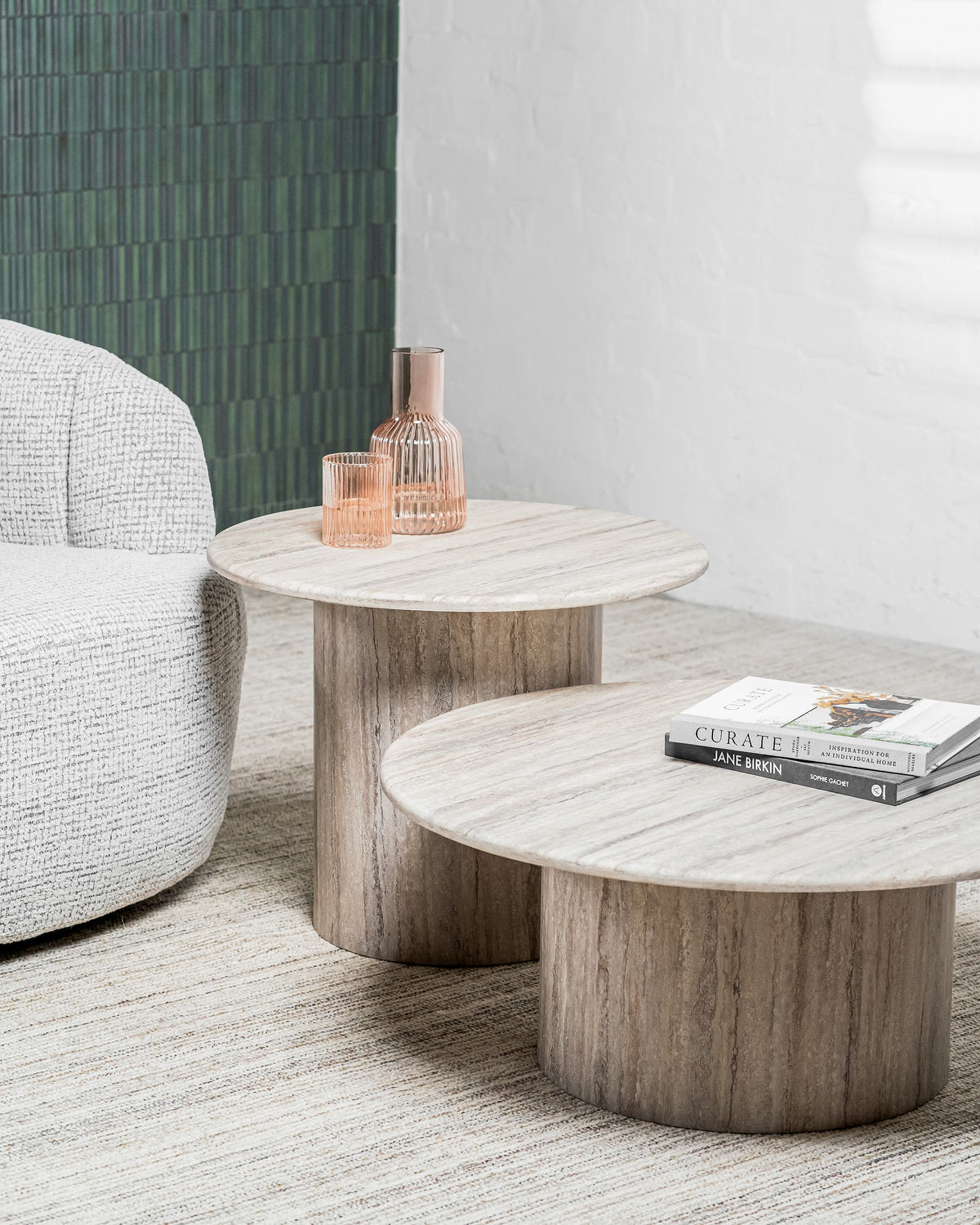 Seoul Coffee Table Grey Marble