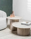 Seoul Side Table Grey Marble