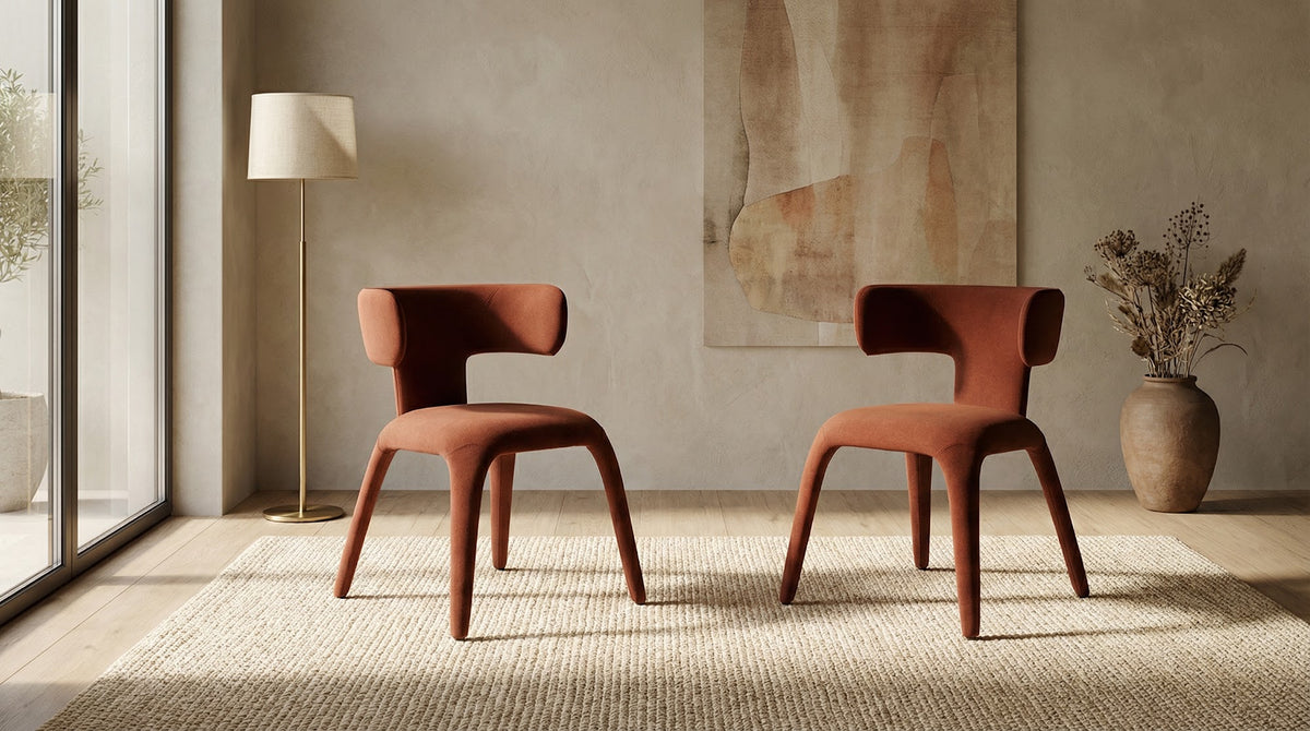 Taurus Dining Chair Rust (Set of 2) - image 10