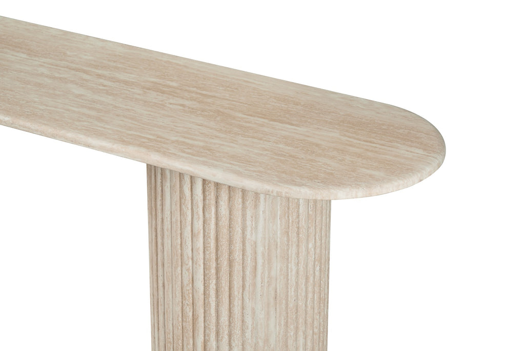 Pompeii Console Table Travertine - image 3
