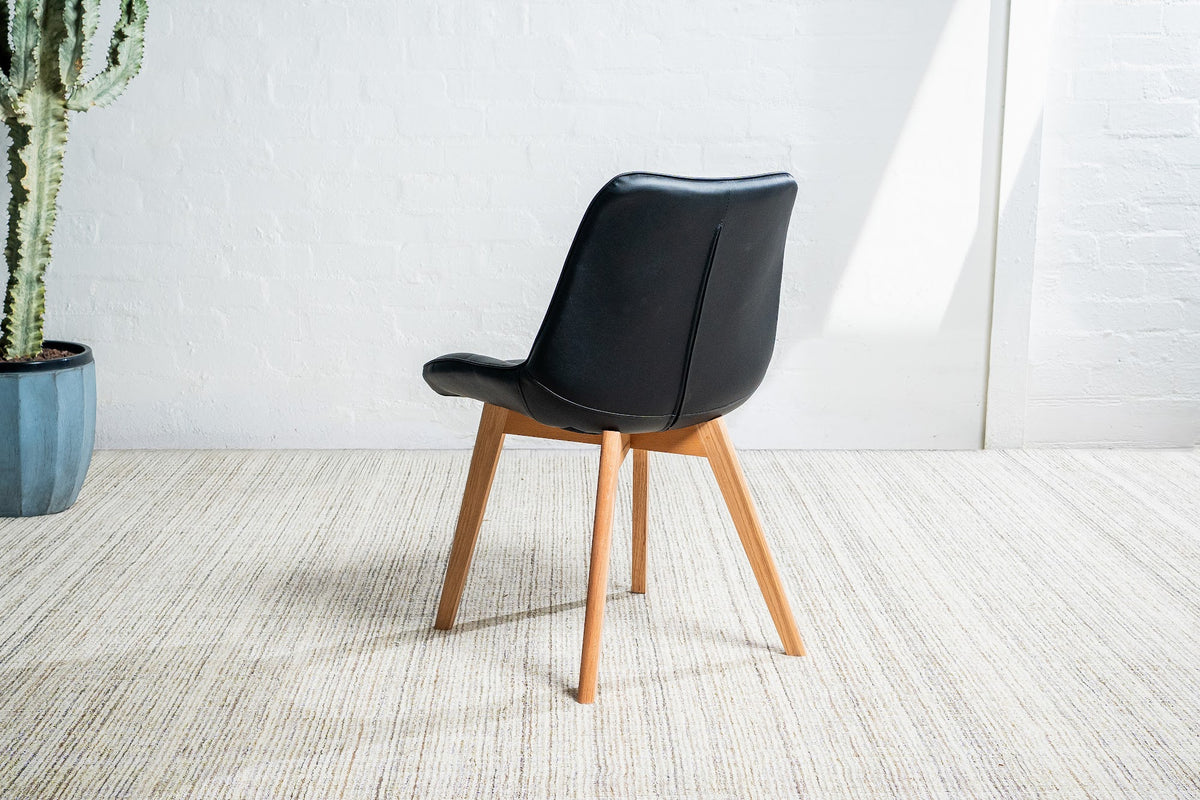 Forest Dining Chair Black / Natural (Set of 2) - image 8