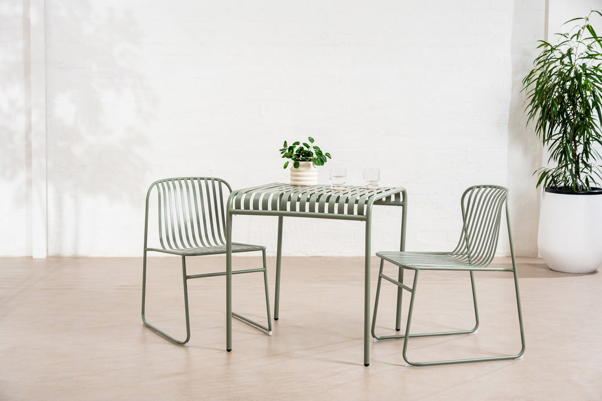 Swiss Small Dining Table Thyme Green - image 9