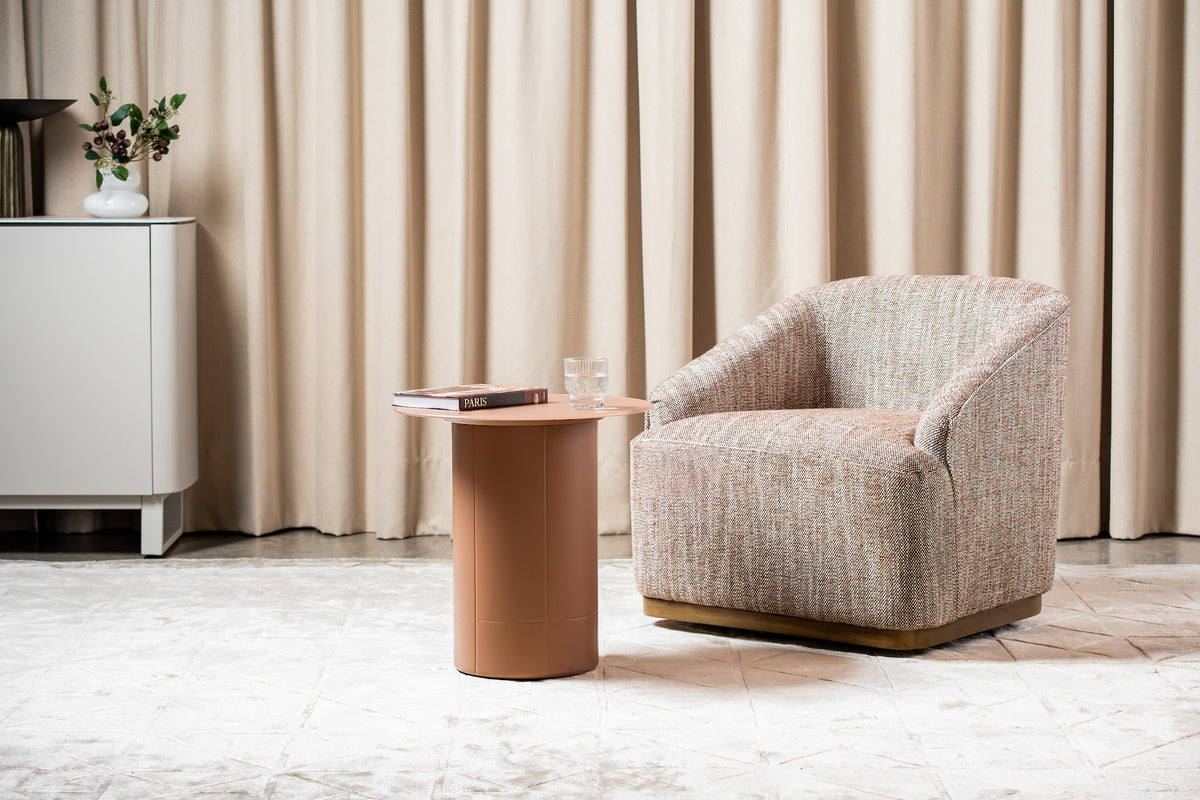 Jaffa Side Table Matte Chestnut - image 6