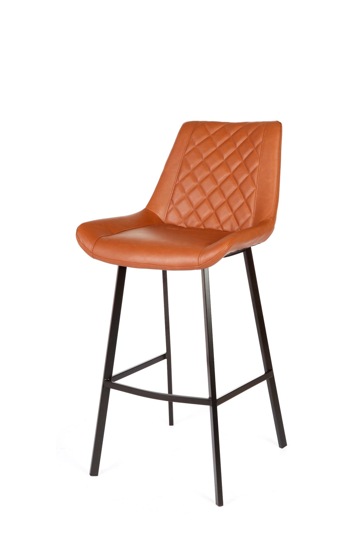 Flynn Bar Stool Antique Cognac (Set of 2) - image 2