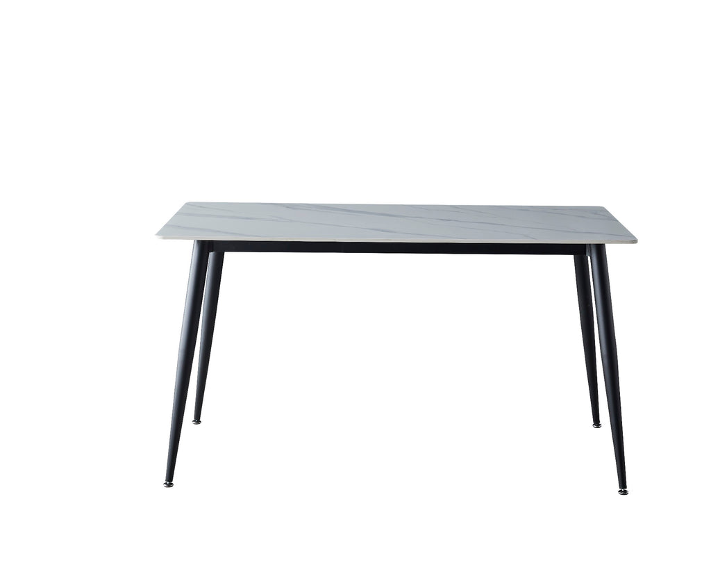 Bentley Dining Table Snow White Ceramic