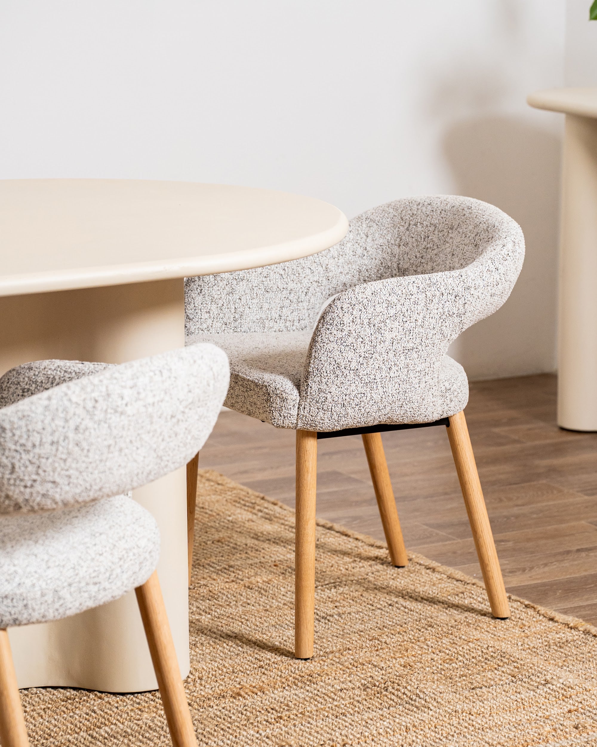 Coastal Dining Table Pebble - image 10