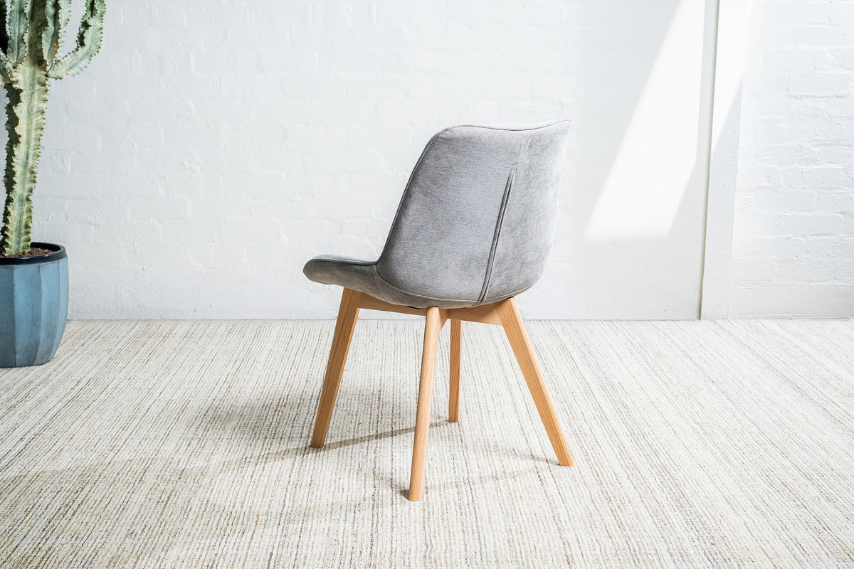 Forest Dining Chair Light Grey/ Natural (Set of 2) - image 9