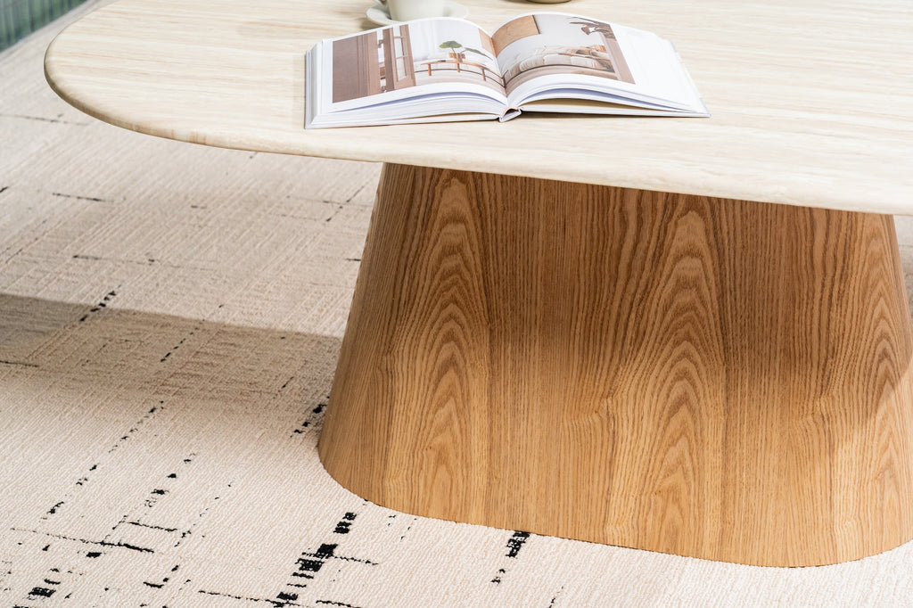 Waverley Coffee Table White Travertine - image 7