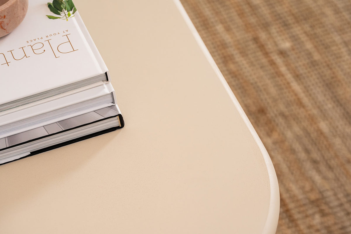 Coastal Console Table Pebble - image 17