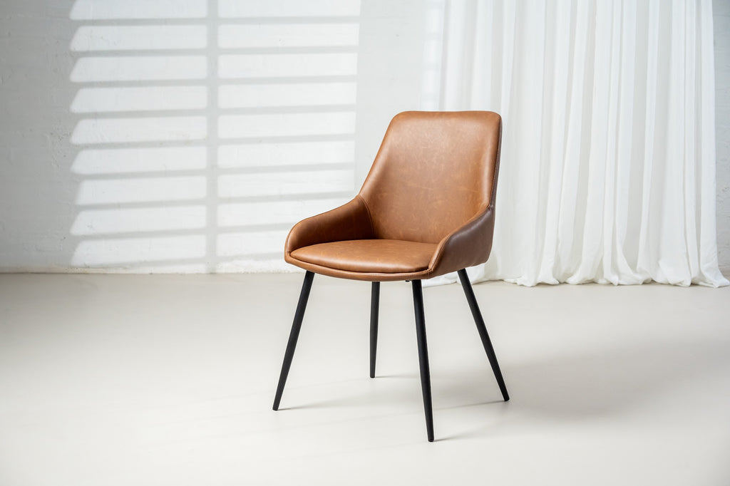 Costa Dining Chair Cognac (Set of 2) - image 3