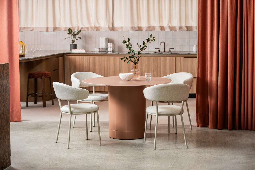 Rimini Dining Table Matte Chestnut - image 13