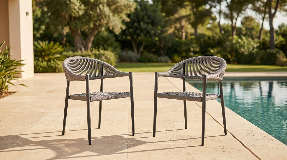 Tobago Dining Chair Charcoal (Set of 2) - image 8