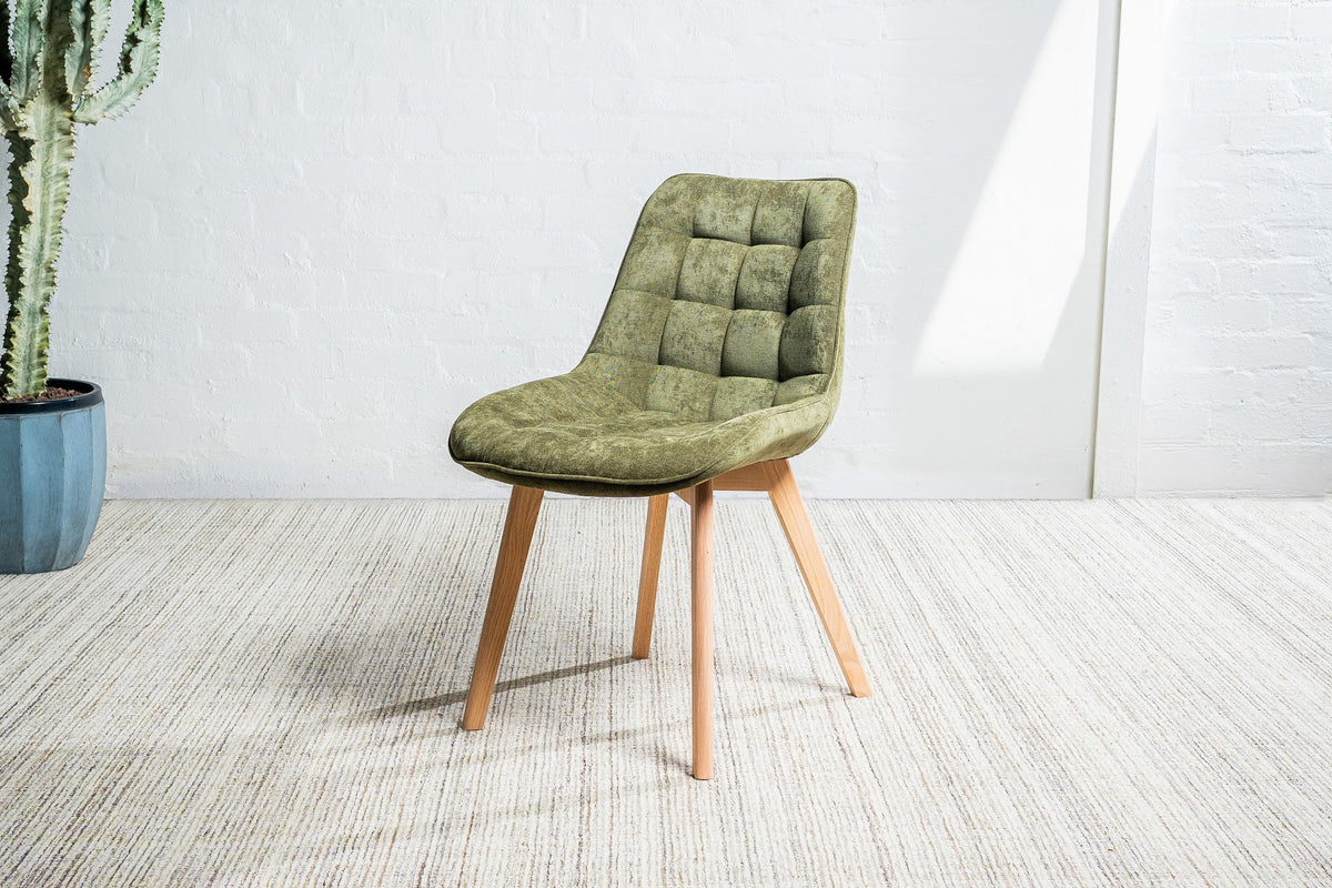 Forest Dining Chair Green / Natural (Set of 2) - image 6