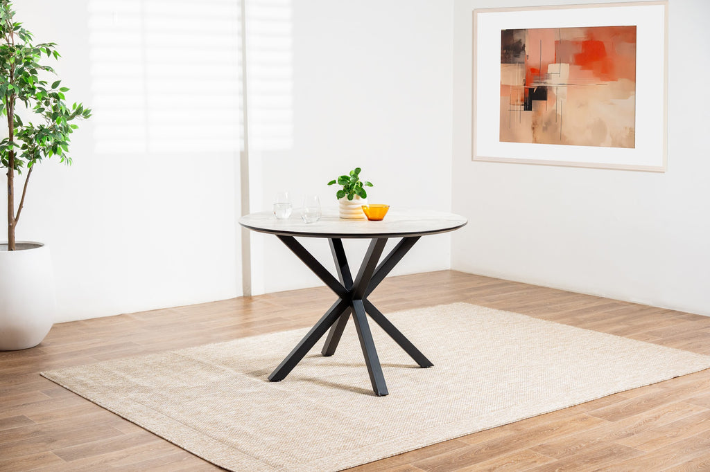 Villa Dining Table Grey Cloud
