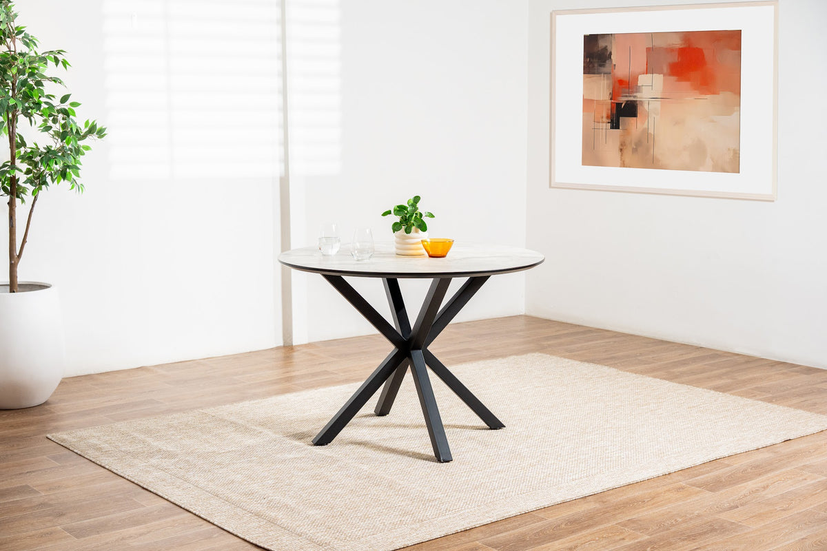 Villa Dining Table Grey Cloud