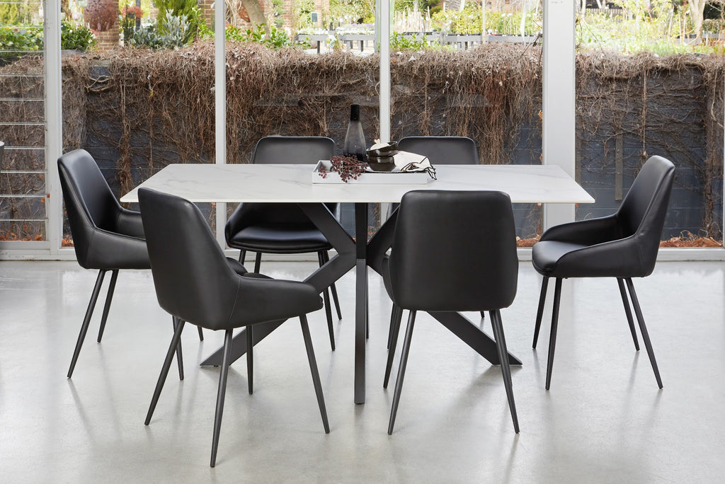 Costa Dining Chair Black (Set of 2) - image 7