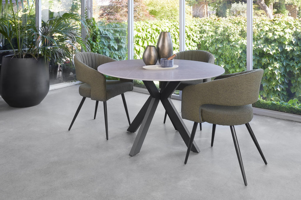 Venice Round Dining Table Bulgarian Grey - image 15