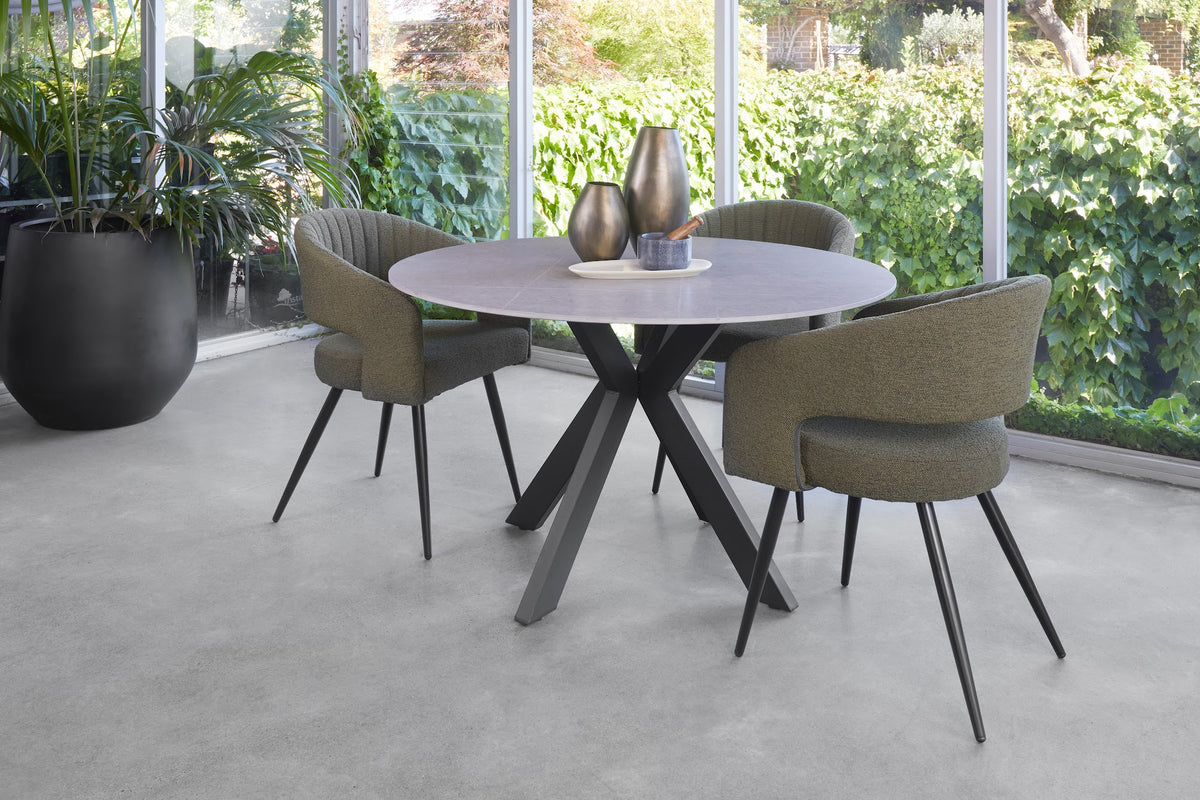 Venice Round Dining Table Bulgarian Grey - image 15
