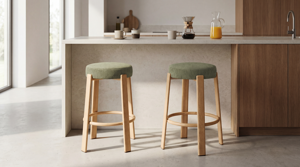 Bergen Bar Stool Forest / Natural (Set of 2) - image 13