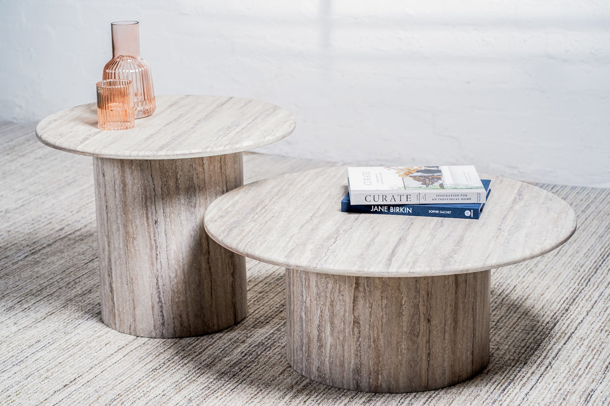 Seoul Side Table Grey Marble - image 4