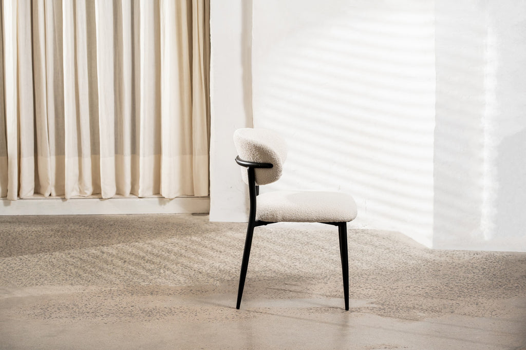 Milan Dining Chair Off White (Set of 2) - image 8