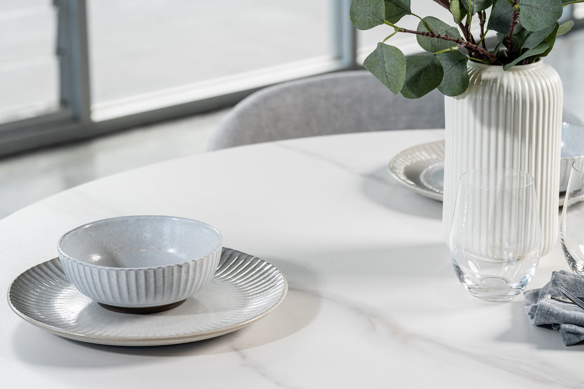 Windsor Dining Table Snow White Ceramic - image 24