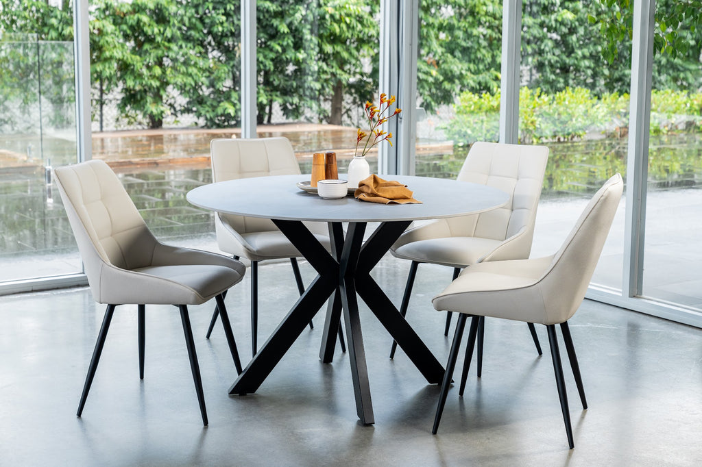 Venice Round Dining Table Bulgarian Grey - image 43