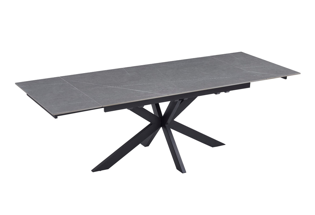 Newcastle Extension Dining Table Bulgarian Grey Ceramic - image 12