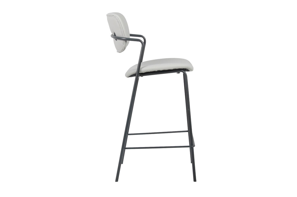 Lucia Bar Stool Ice Grey (Set of 2) - image 3